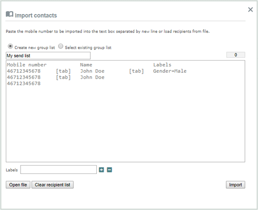 Import Tool Import Tool