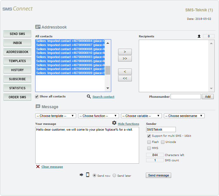 Label Compose Label Compose