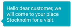 Label Message Label Message